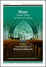 Risen (Easter Song) SATB choral sheet music cover